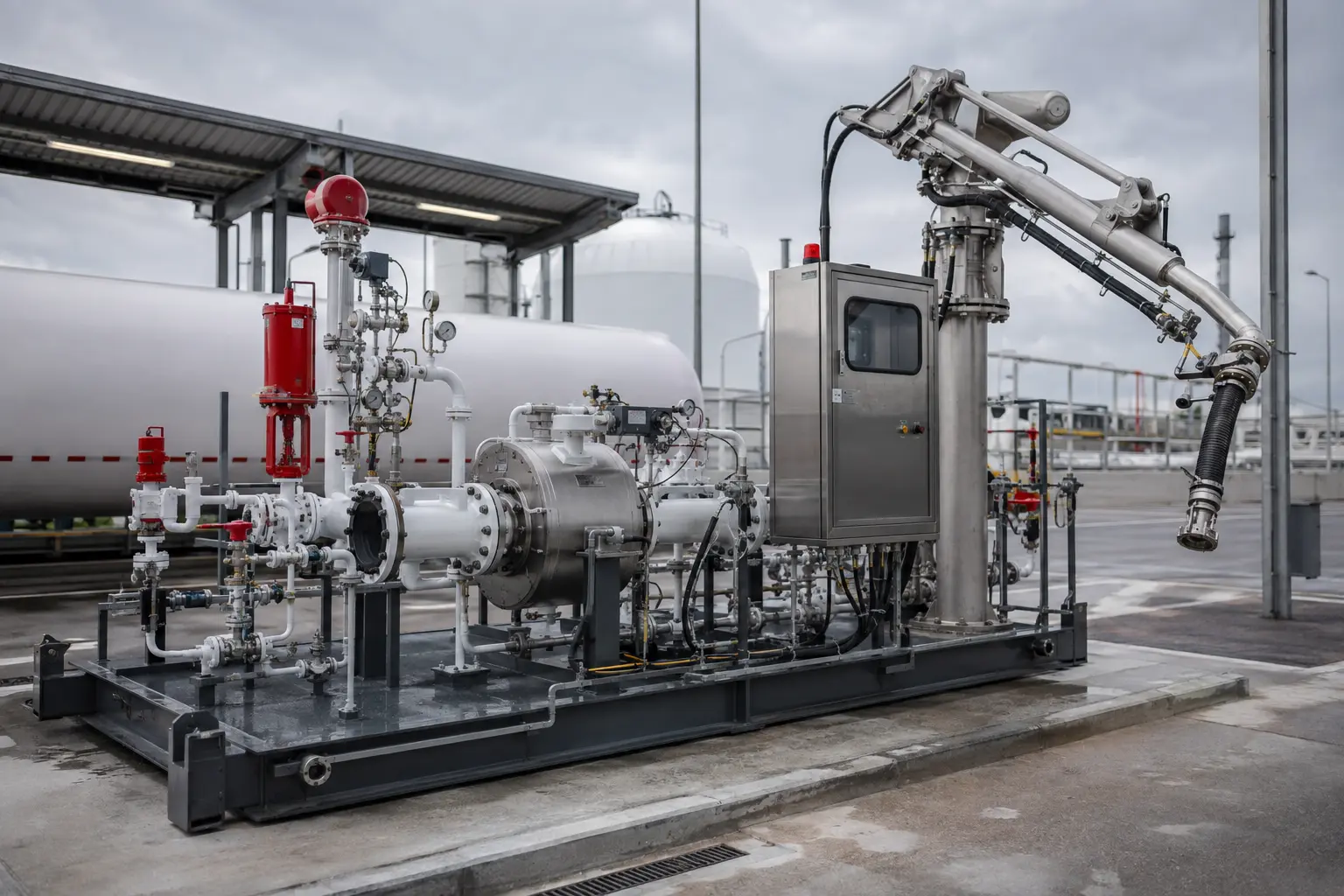 Автоматизована система вимірювання наливу скраплених вуглеводневих газів