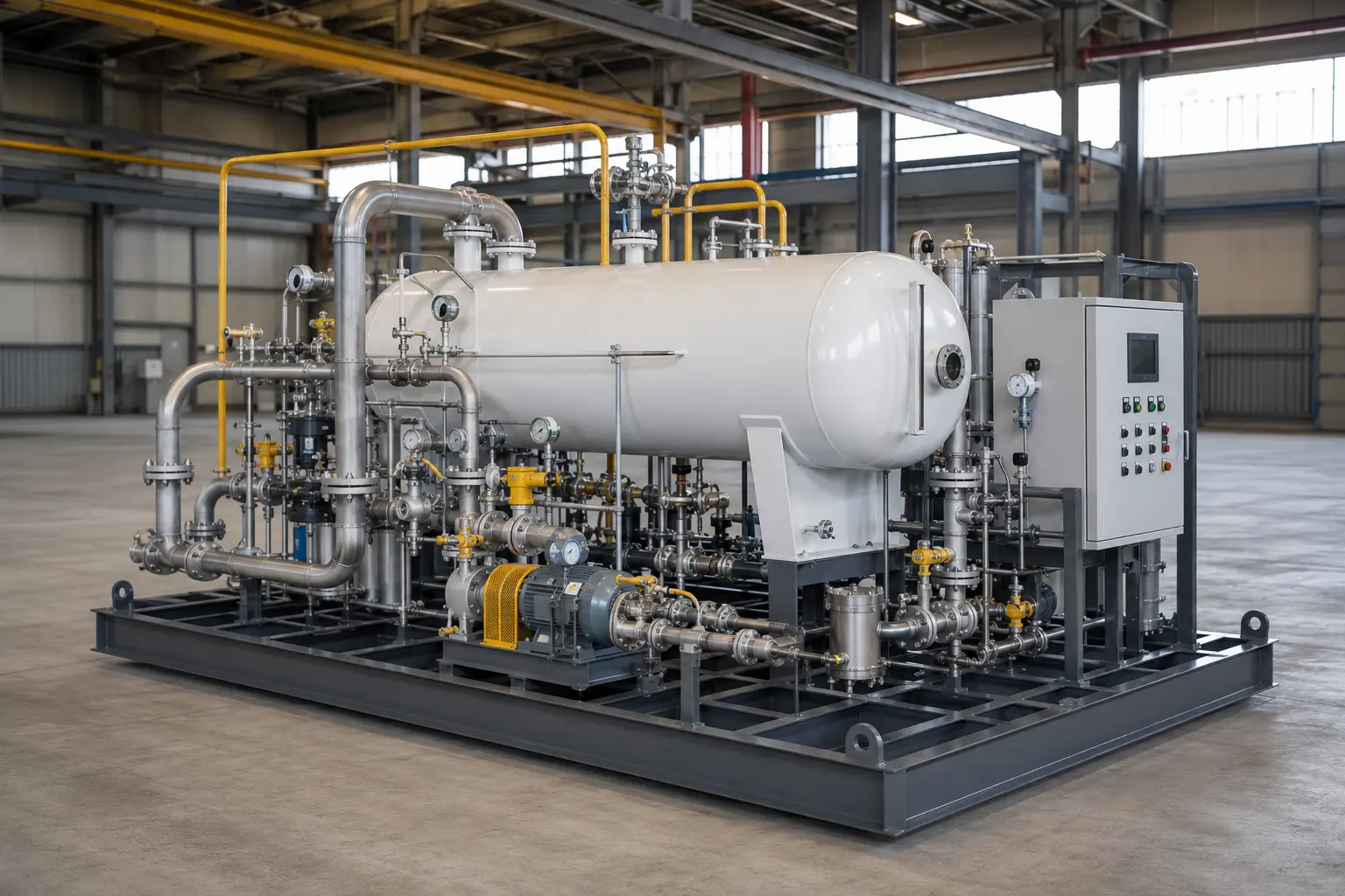 Блочні установки підготовки нафти й газу